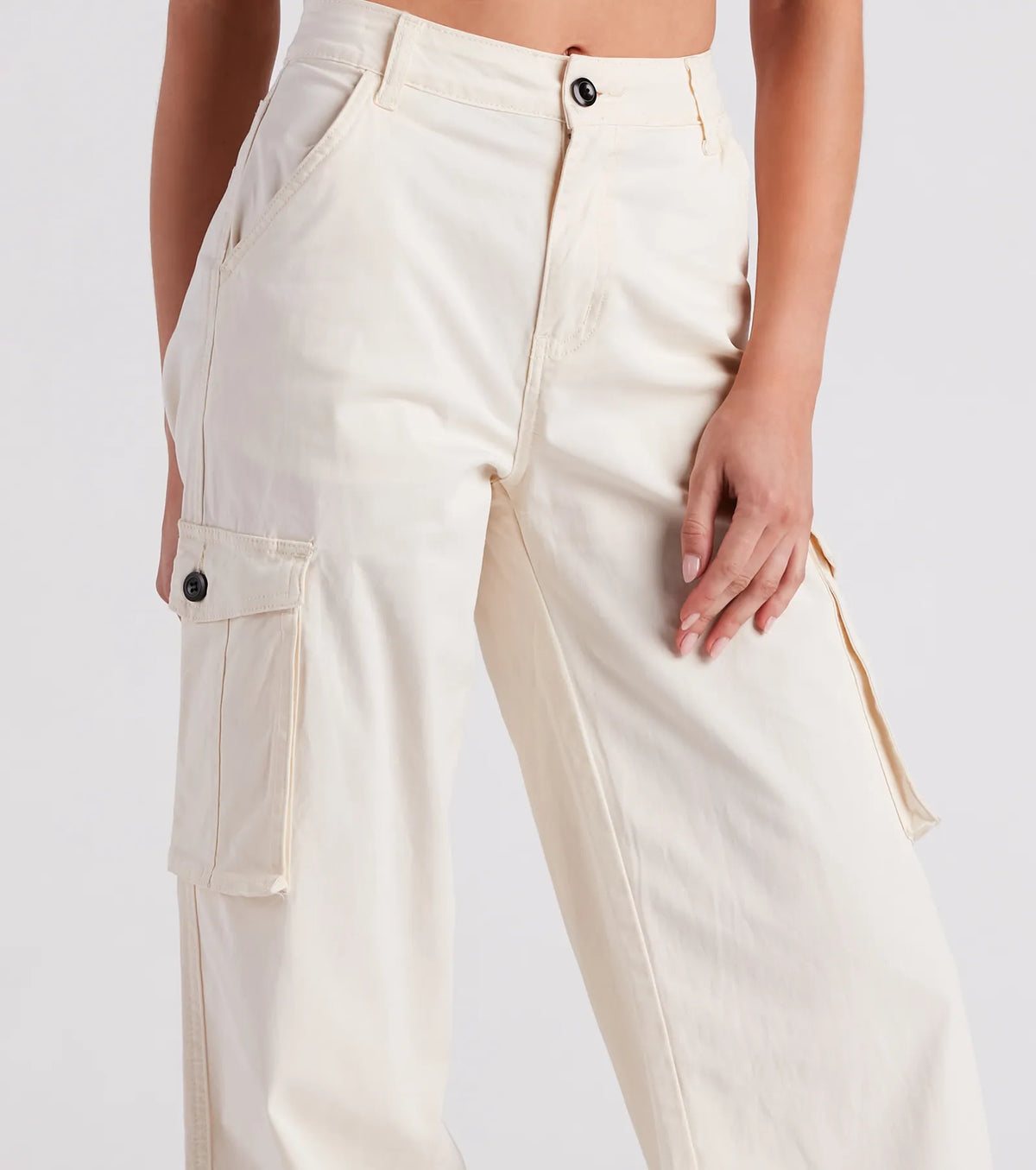 Such A Trendsetter Wide-Leg Cargo Pants