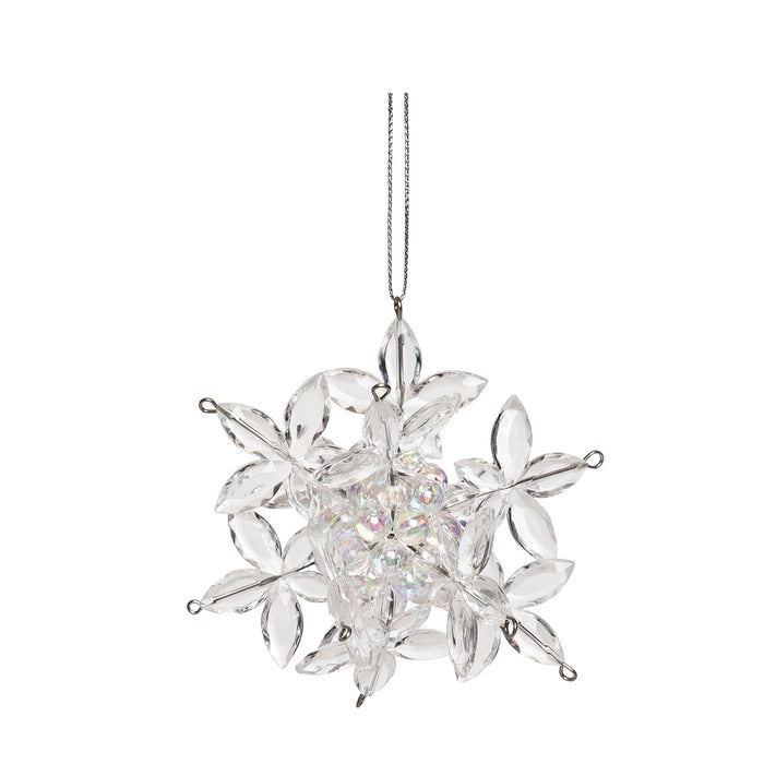 A 3D Snowflake Ornament.