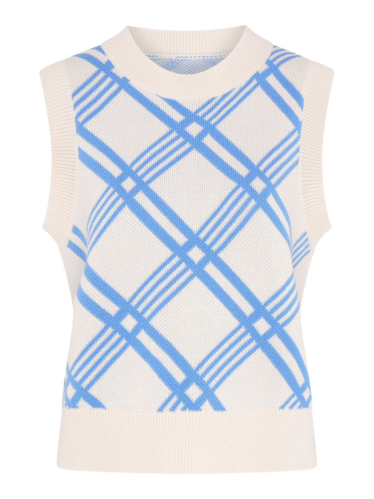 Bobbi Large Check Vest