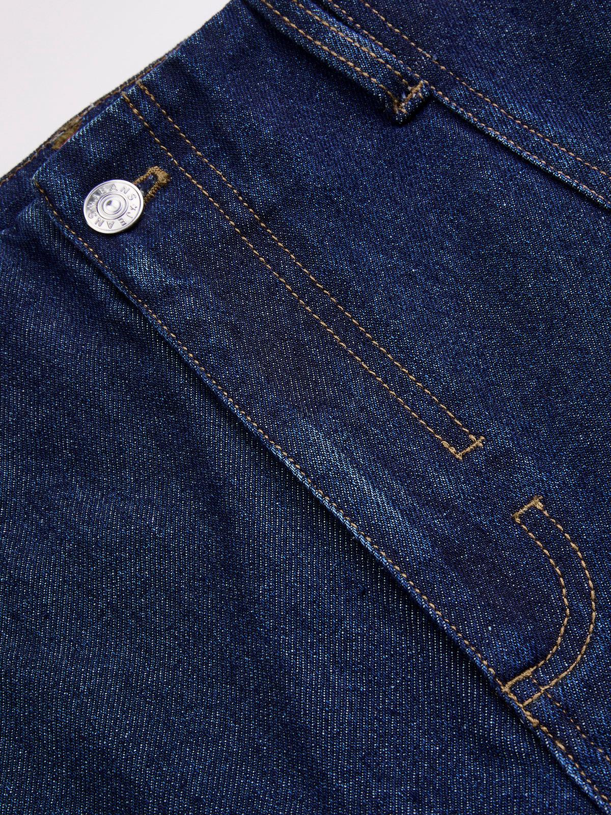 Denim Wide-Leg Jeans