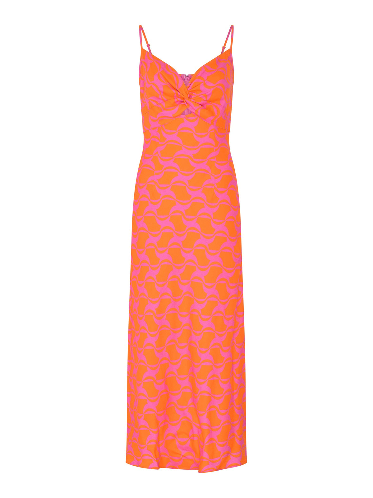 Blossom Geo Print Strappy Dress