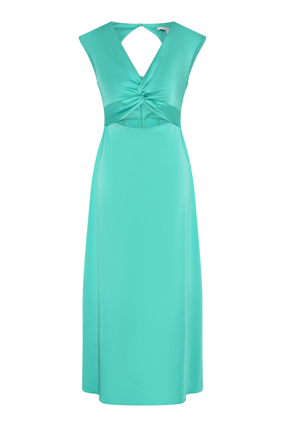 Marin Twist Dress in Turquoise