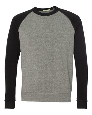 ALTERNATIVE CHAMP ECO-FLEECE COLORBLOCKED SWEATSHIRT