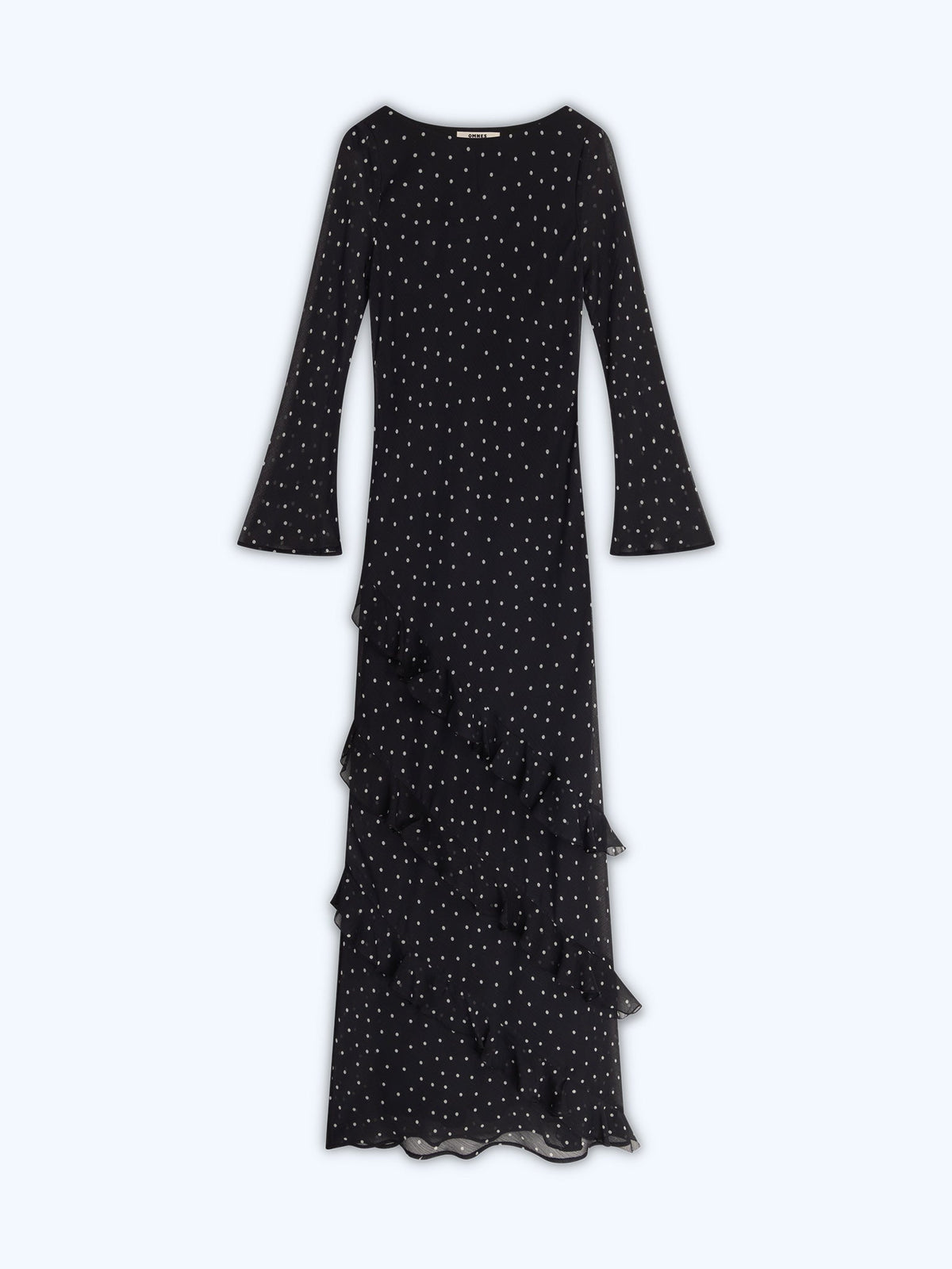 Bridie Dress in Black Polka Dot