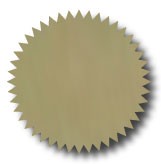 Adhesive Labels Gold Foil, size A6, measure (2" Round) , compatible Laser, Foil