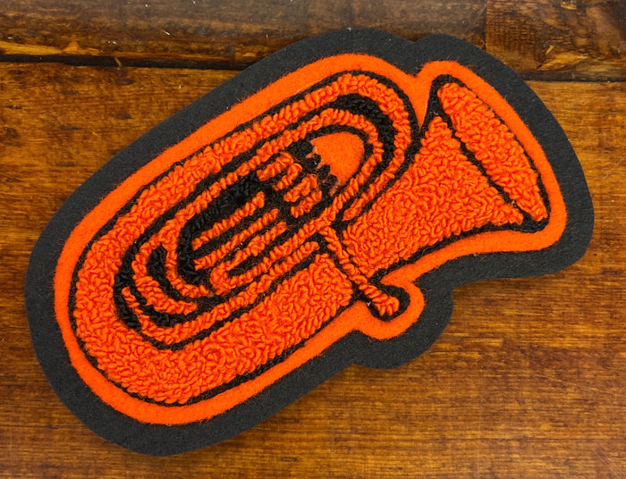 CHENILLE BAND TUBA PATCH
