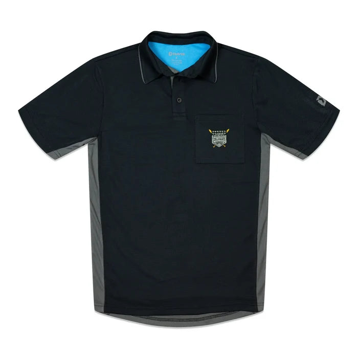 Davis BFX MLB Homage V2 Side Panel Black Umpire Shirt (SCU)
