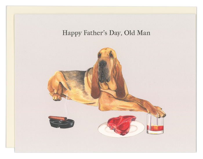 Father's Day Bloodhound