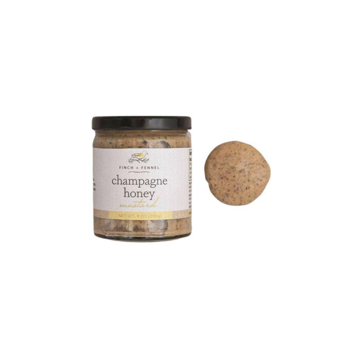 Finch + Fennel Champagne Honey Mustard 9 oz