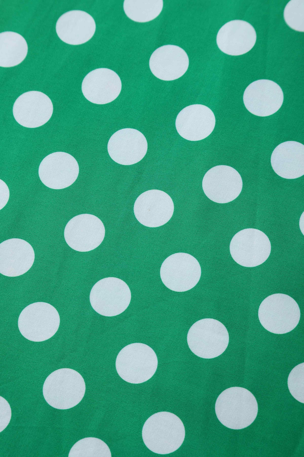 Daisy Green Polka Dot Halter Dress