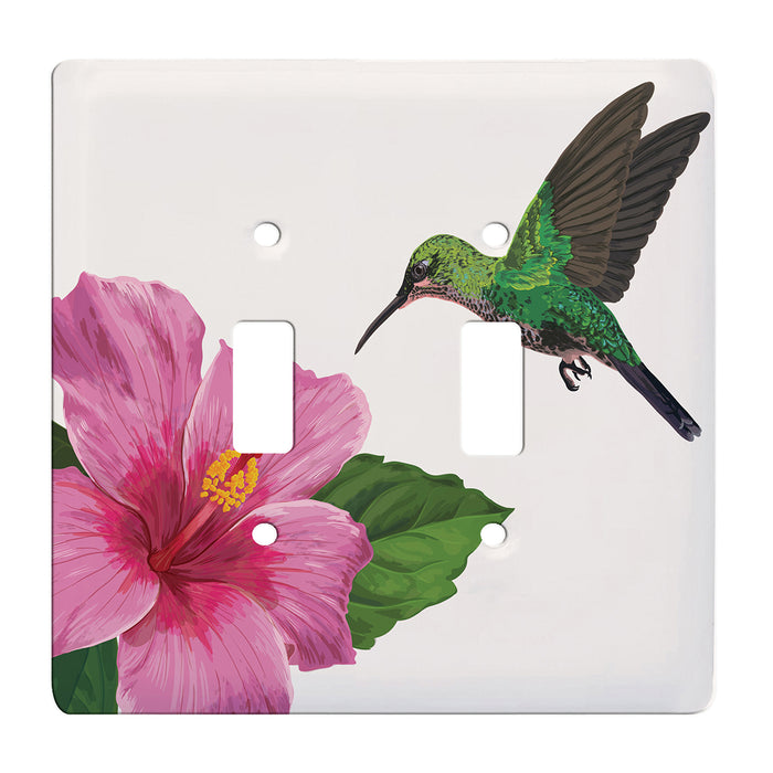 A Hummingbird Switchplate.