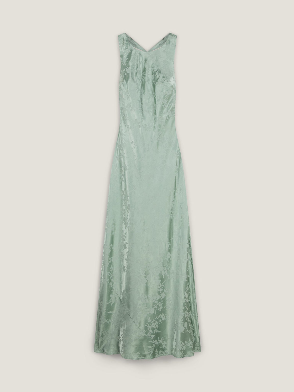 Jai Jacquard Dress in Sage