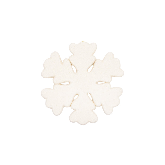 A Large Snowflake Ornament.