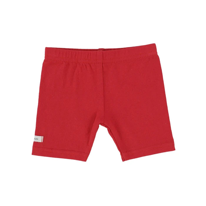 leggings short - red