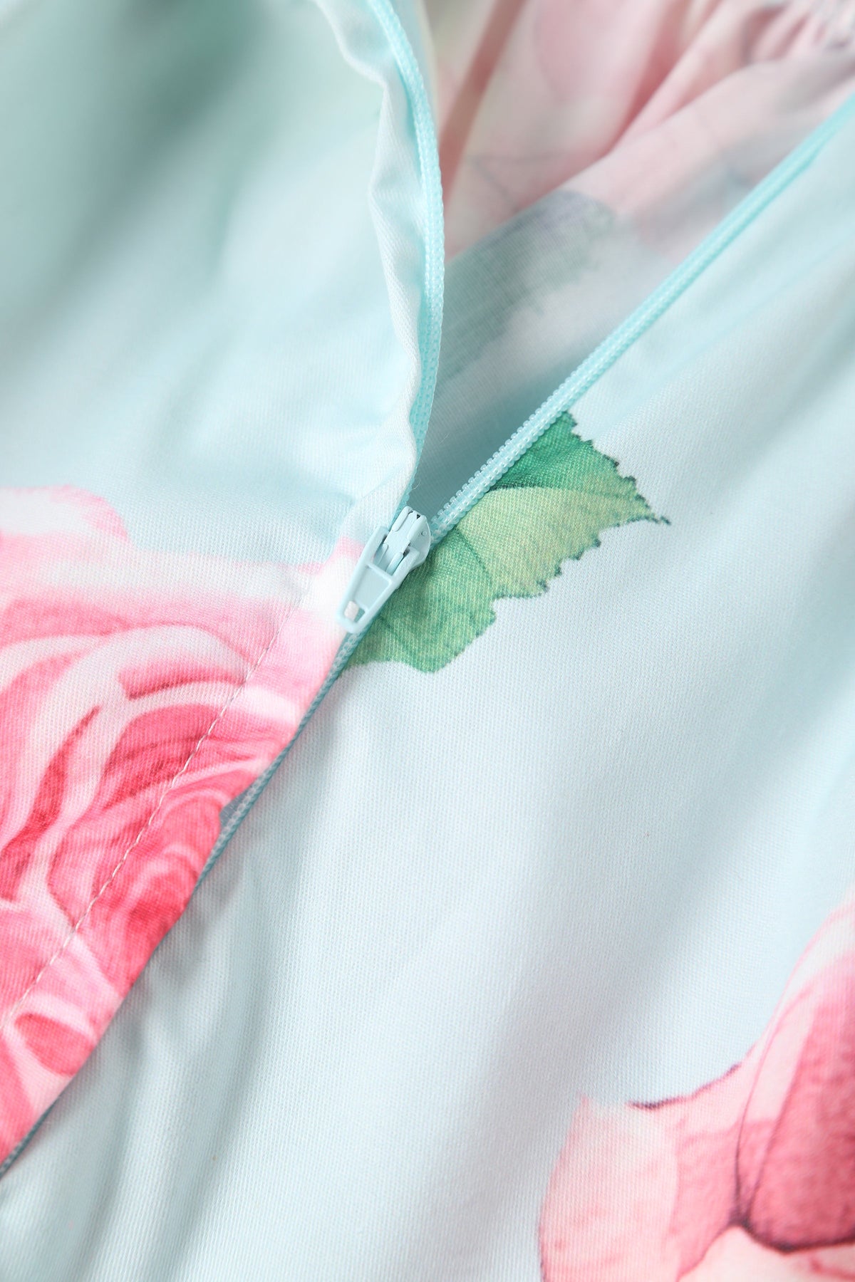 Lisette Light Blue Floral Bolero Jacket