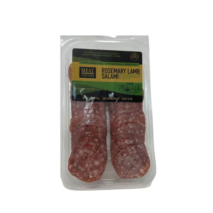 Meat Crafters Sliced Rosemary Lamb Salami 3oz
