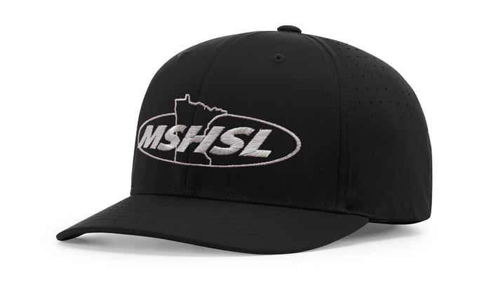 Minnesota (MSHSL) Richardson 743 Black 6-Stitch Performance Ignite LT Umpire Hat