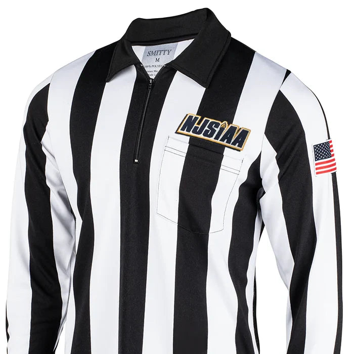 New Jersey (NJSIAA) Football Referee Long Sleeve Shirt