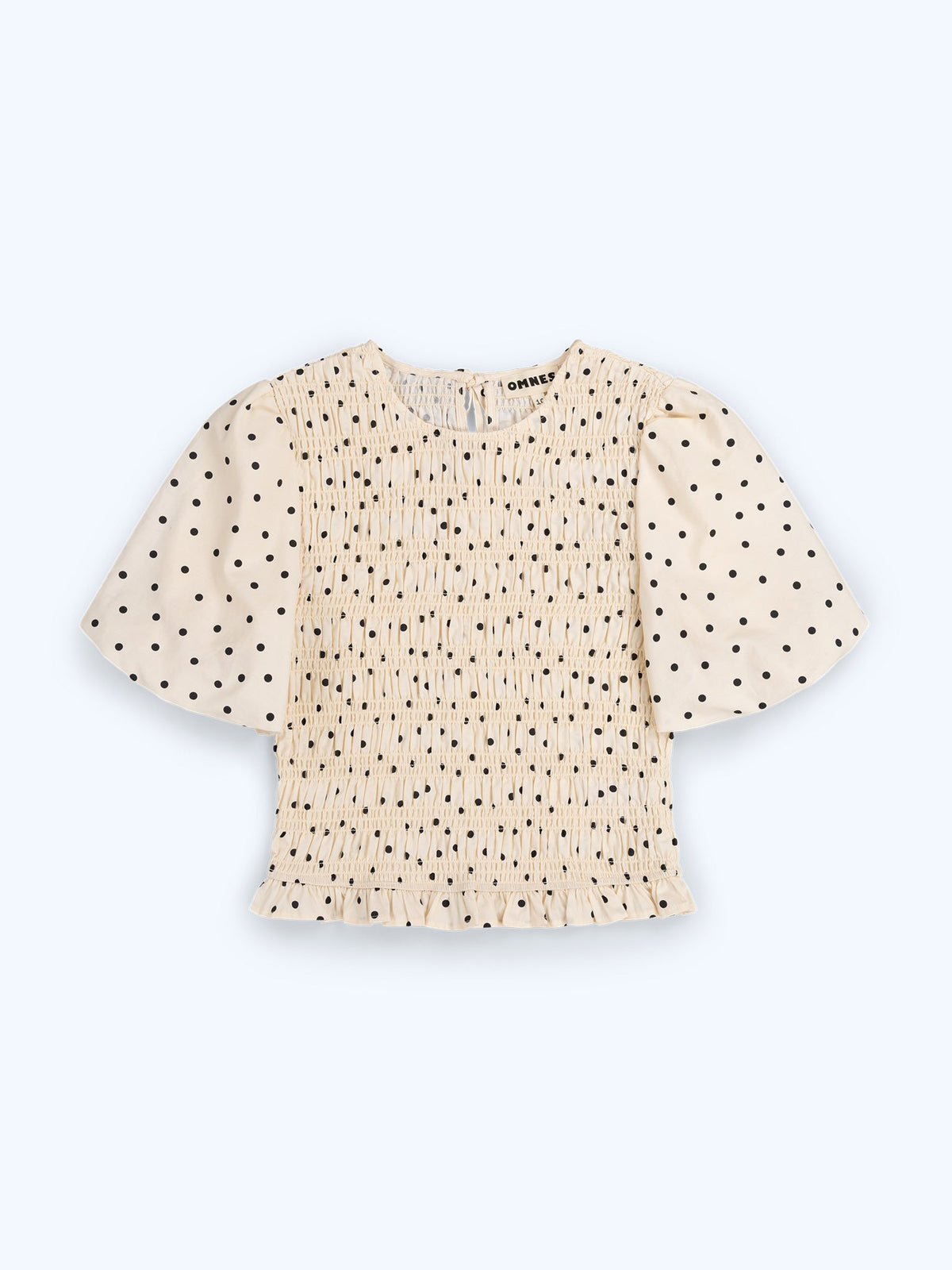 Nicolla Top in White Polka Dot