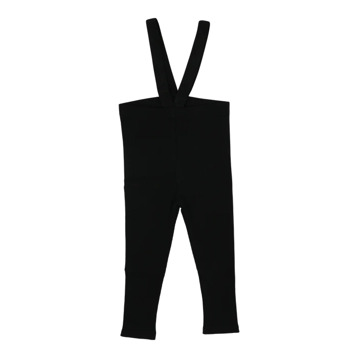 overall suspender - black