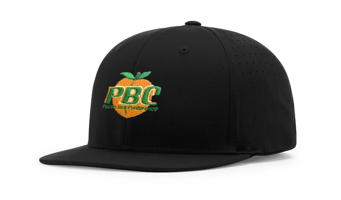 Richardson 733 Black 4-Stitch Performance Ignite LT Umpire Hat (PBC)