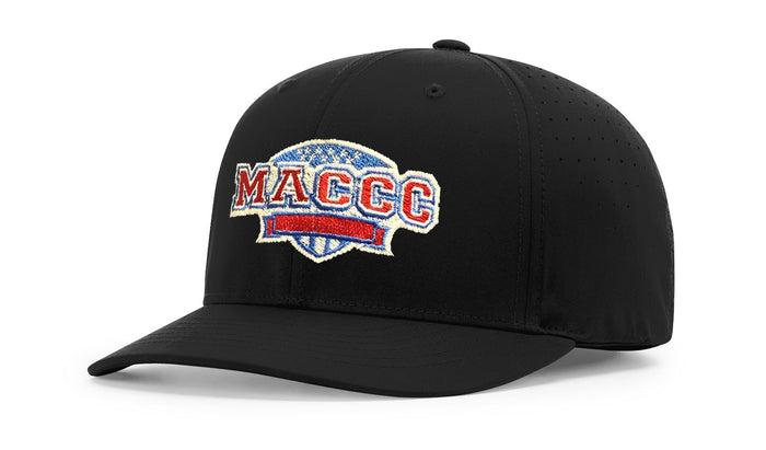 Richardson 743 Black 6-Stitch Performance Ignite LT Umpire Hat (MACCC)