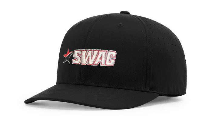 Richardson 743 Black 6-Stitch Performance Ignite LT Umpire Hat (SWAC)