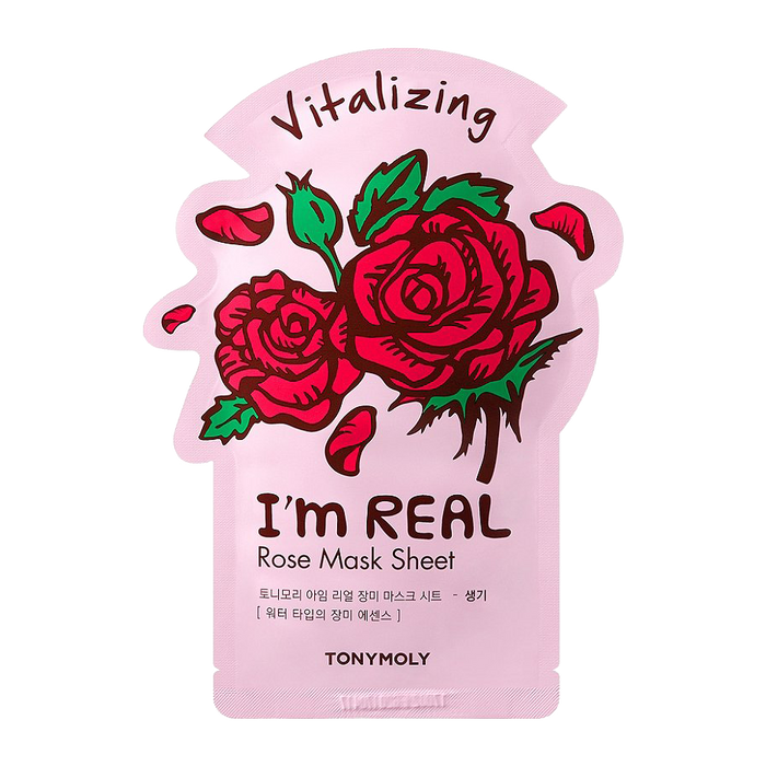 Rose Sheet Face Mask