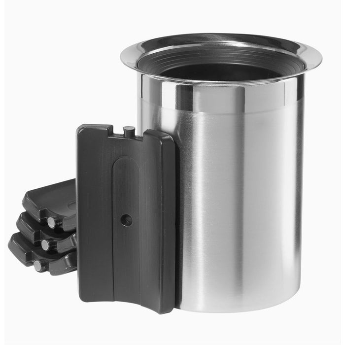 Stainless Steel Wine Cooler with Freezer Inserts