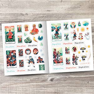 Tarot of The Divine Stickerology - Sticker Book