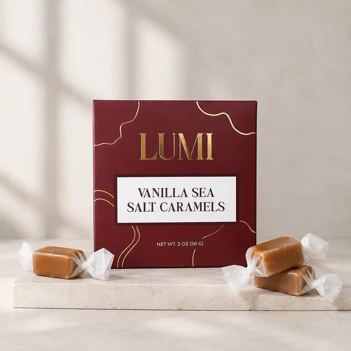 Vanilla Sea Salt Caramels