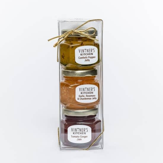 Vintner's Kitchen Cheese Plate Trio Jars