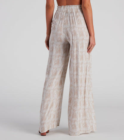 Sangria Please Striped Wide Leg Pants