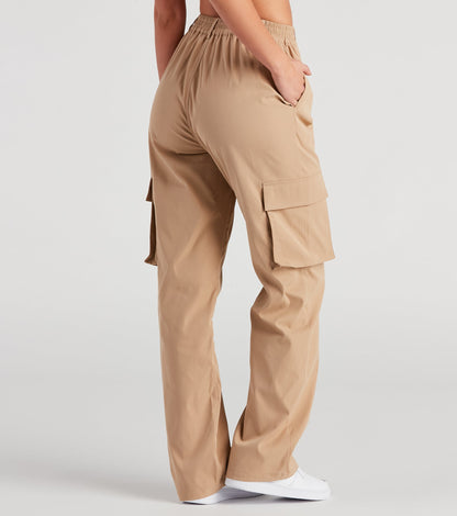 Casual Slay Wide-Leg Cargo Pants