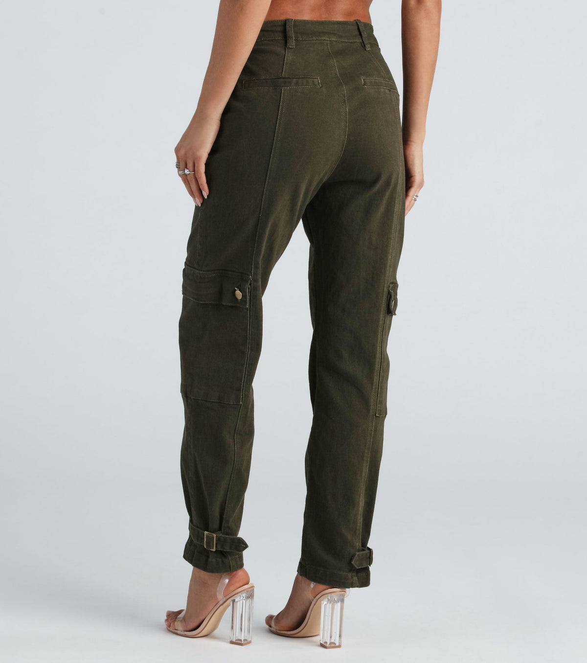 Fashion Boot Camp Denim Cargo Joggers