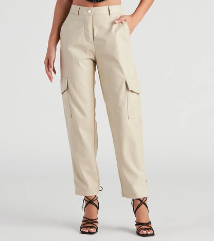 Truly Cool Cargo Straight Leg Pants