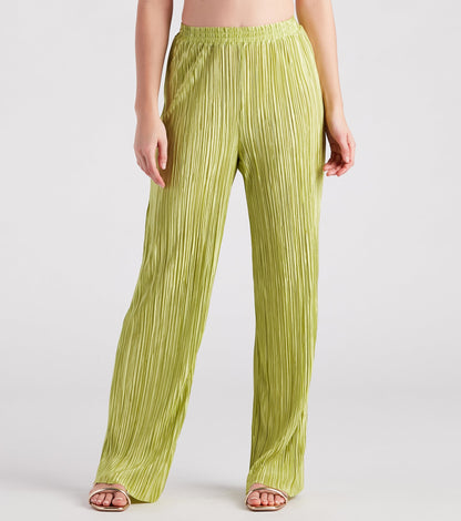 Island Guru Pleated Wide Leg Pants