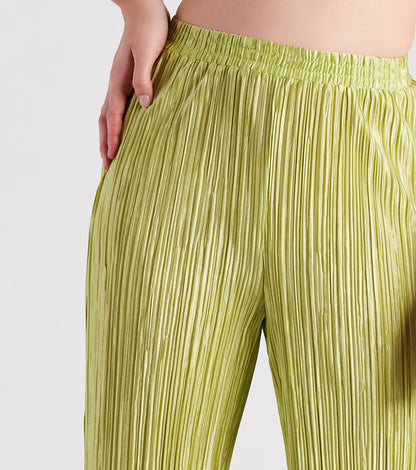 Island Guru Pleated Wide Leg Pants