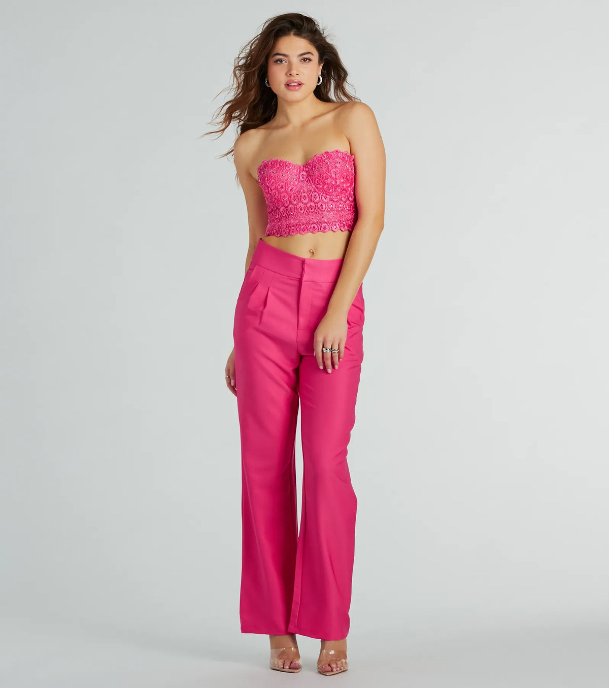 Sophisticated Moment Straight Leg Trouser Pants