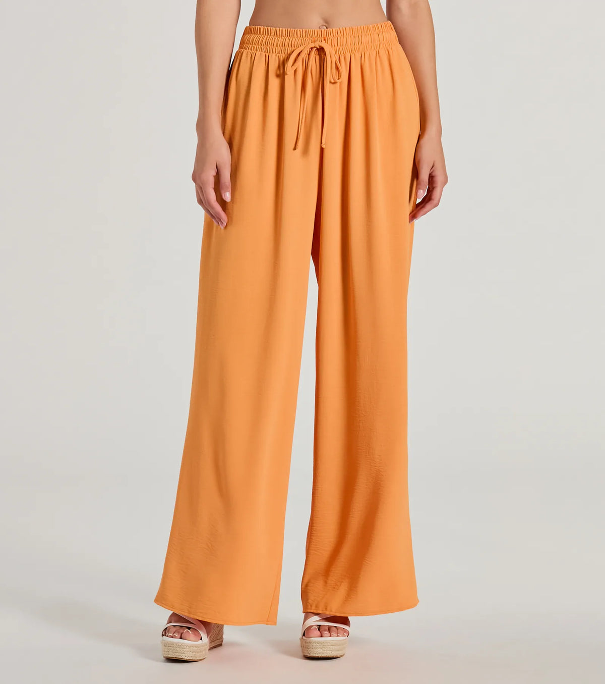 Flirty Match High-Rise Palazzo Pants
