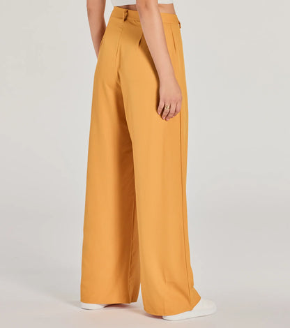 Posh Play High Rise Wide Leg Trouser Pants