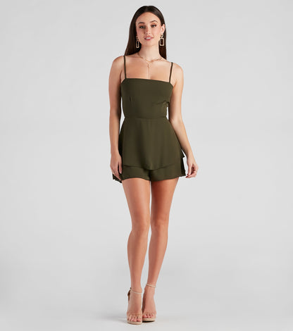Finders Keepers Chiffon Romper
