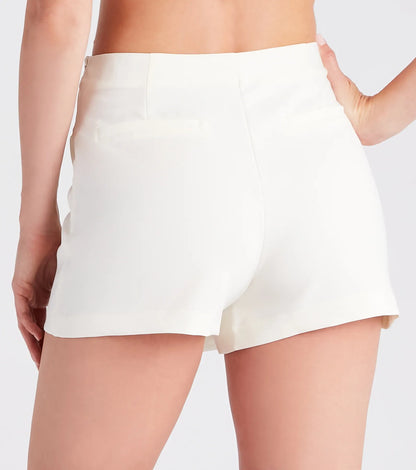Business-Chic Envelope Skort