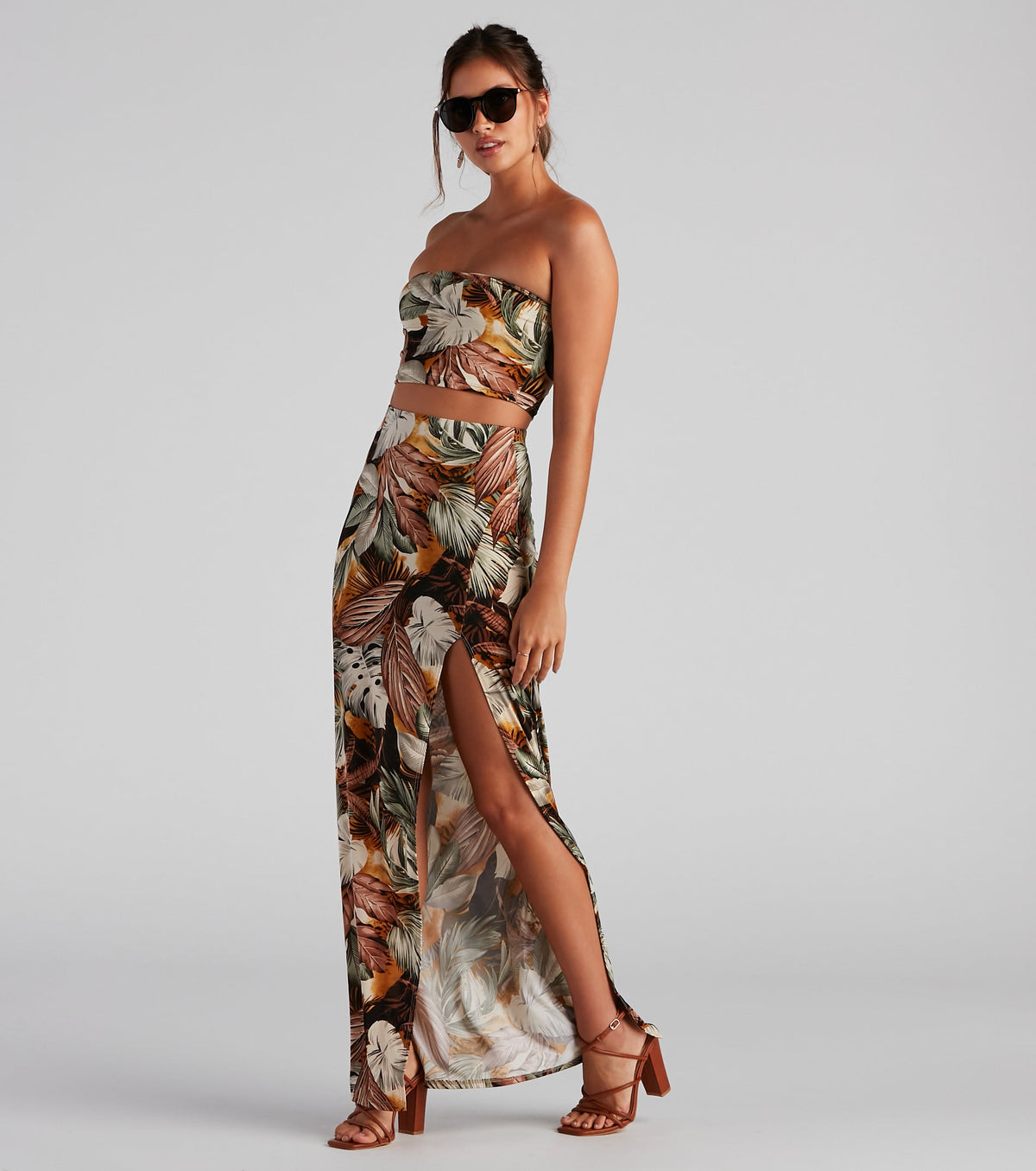 Tropical Dream Maxi Skirt