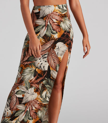 Tropical Dream Maxi Skirt