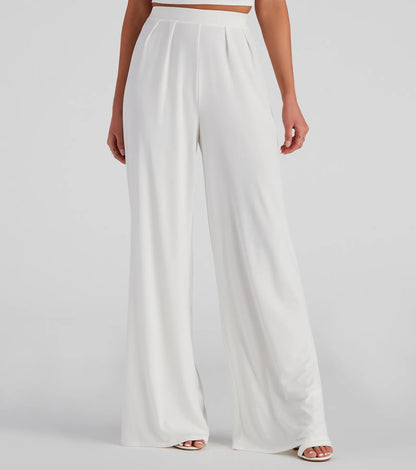 Whisked Away Wide-Leg Pants
