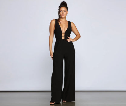 Chic Sultry Sleeveless Jumpsuit