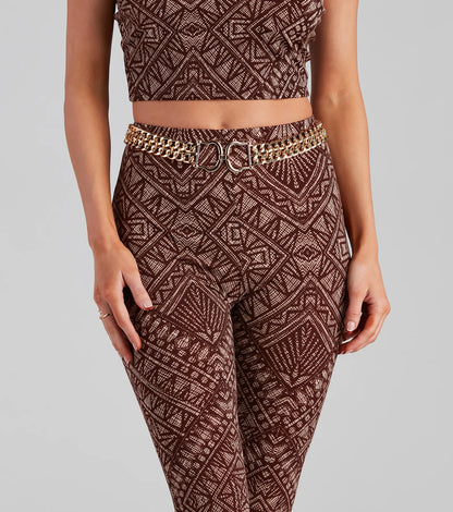 Desert Queen Boho Flare Pants