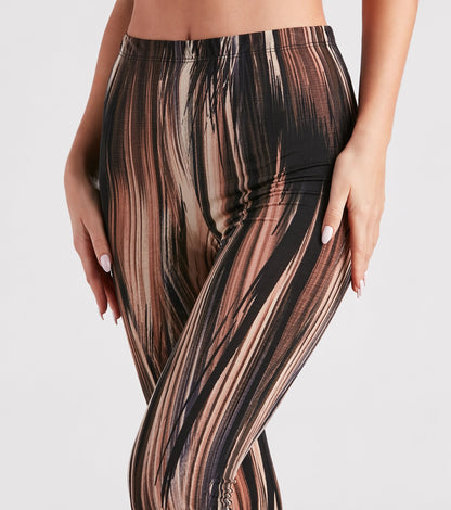 Festival Muse Printed Flare Pants