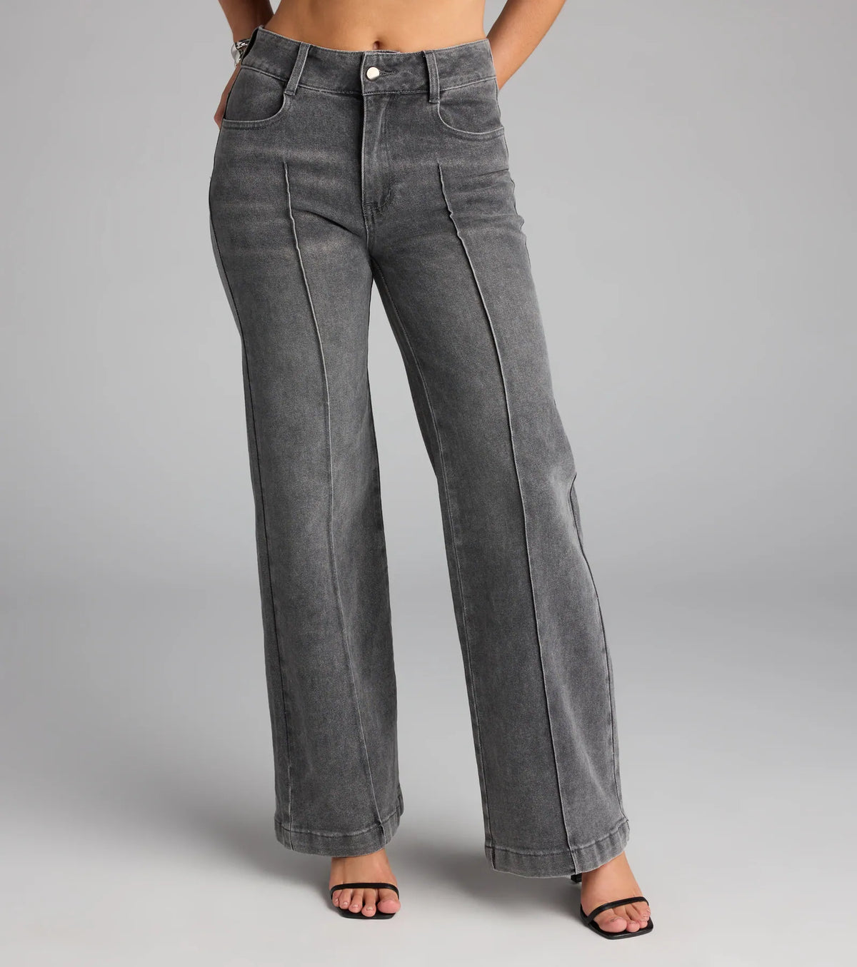 Street Sleek Straight Leg Denim Jeans